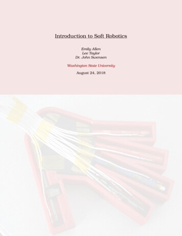 Introduction To Soft Robotics