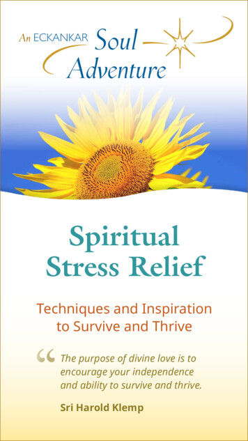 Spiritual Stress Relief - Eckankar