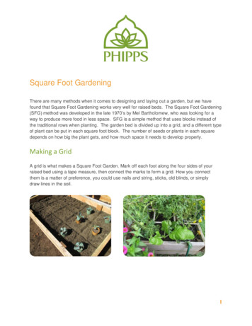 Square Foot Gardening Guide - Pittsburgh PA
