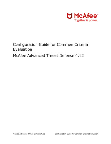 McAfee Advanced Threat Defense 4