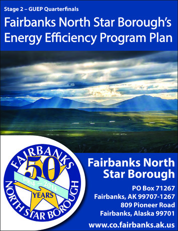 Stage 2 - GUEP Quarter Nals Fairbanks North Star . - Acep.uaf.edu
