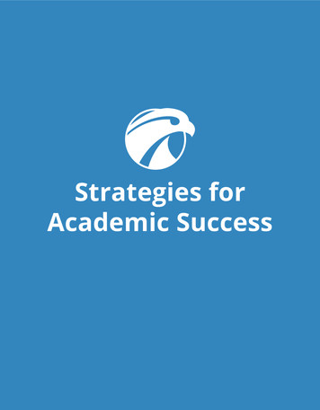Strategies For Academic Success - Hawkes Learning