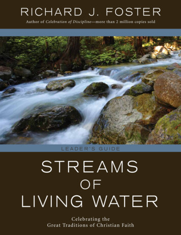 Streams Of Living Water Resource Guide - LifeSprings Resources