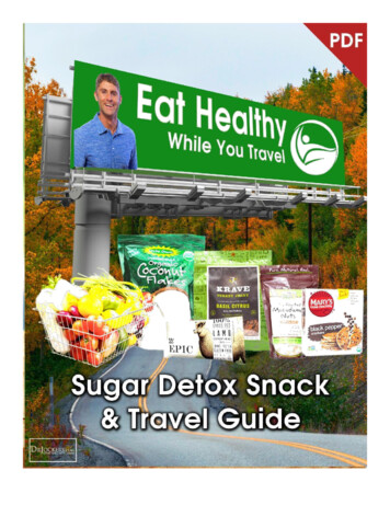 Sugar Detox Snack Guide