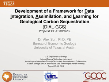 Development Of A Framework For Data Integration, Assimilation, And .