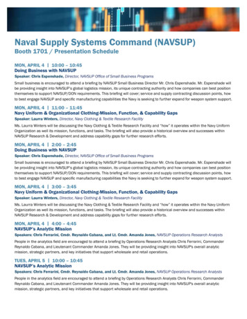 Naval Supply Systems Command (NAVSUP)