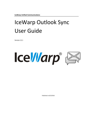 IceWarp Outlook Sync Guide