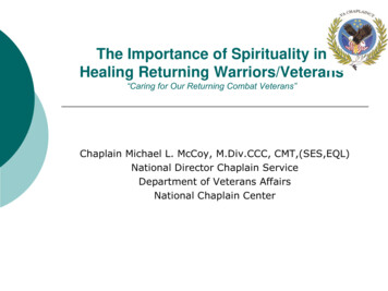 The Importance Of Spirituality In Healing Returning .