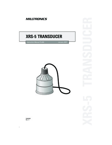 Xrs-5 Transducer