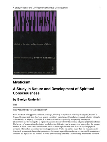 Mysticism: A Study In Nature And Development Of Spiritual .