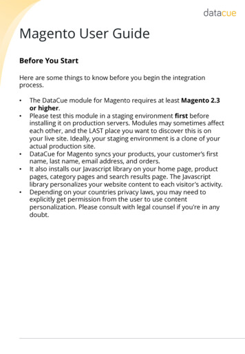 Mobile Login Extension User Manual - Magento