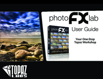 Your One-Stop Topaz Workshop