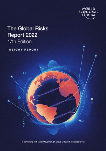 The Global Risks Report 2022 - World Economic Forum