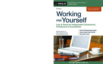 Working For Yourself - Notis Consulting