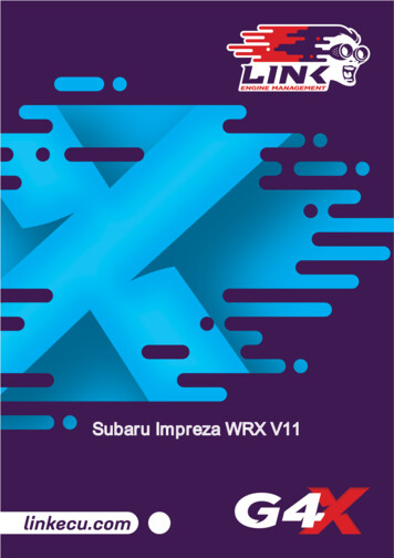 Subaru Impreza WRX V11 - Linkecu 