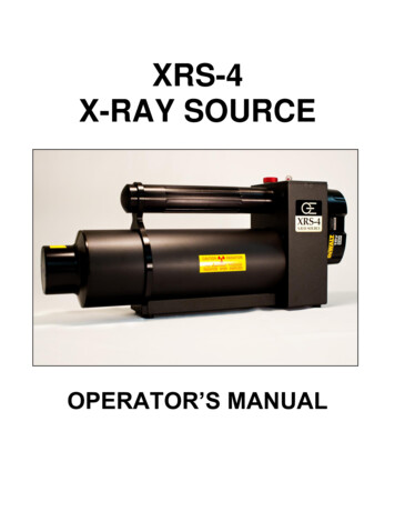 XRS-4 X-RAY SOURCE - Jwjndt 
