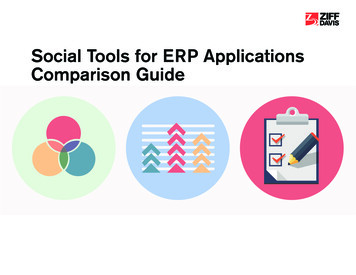 Social Tools For ERP Applications Comparison Guide