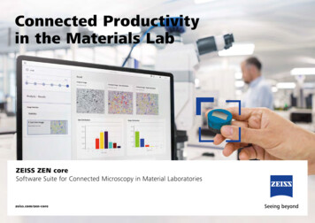 Connected Productivity In The Materials Lab