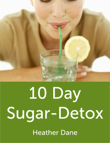 10 Day Sugar-Detox - Heather Dane