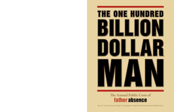 THE ONE HUNDRED BILLION DOLLAR MAN