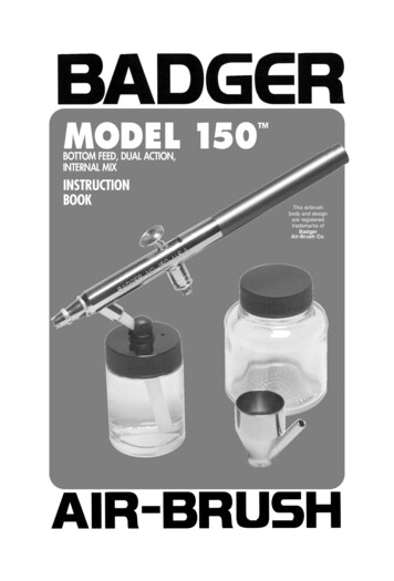 MODEL 150 - Badger Air-Brush