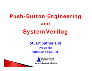 Push Button Engineering And SystemVerilog