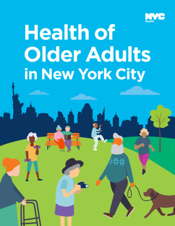 Health Of Older Adults - New York City