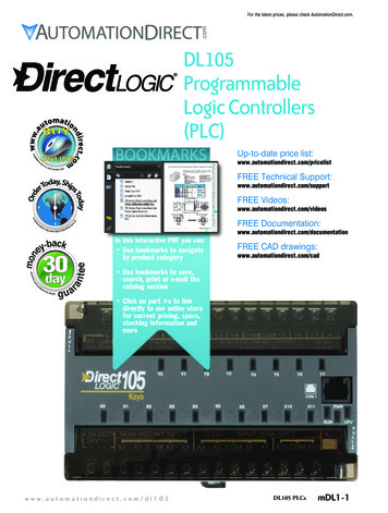 Programmable Logic Controller - AutomationDirect