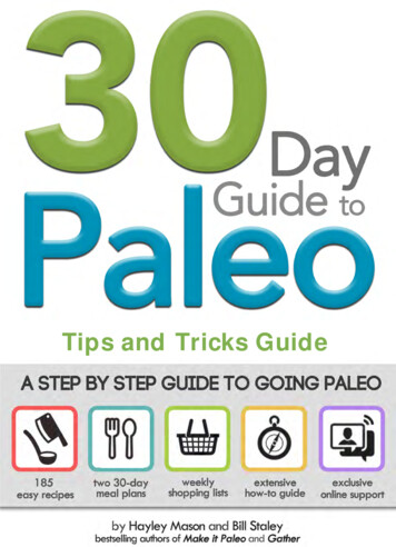 30 Day Guide To Paleo Tips And Tricks - Paleo Recipes