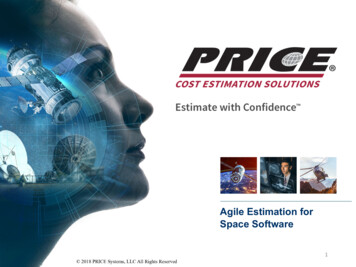 PRICE: Cost Estimation Solutions - Agile Estimation For .