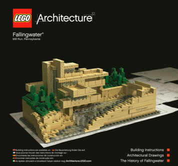 21005 Fallingwater BI Book Rettelser Aug 09 - Lego