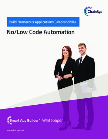 No/Low Code Automation