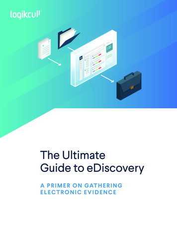 The Ultimate Guide To EDiscovery - Webflow