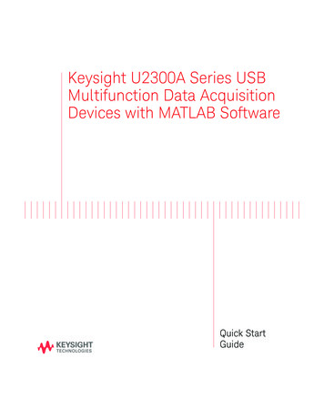 Keysight U2300A Series USB Multifunction Data Acquisition .