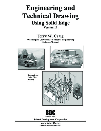 Engineering And Technical Drawing - SDC Publications