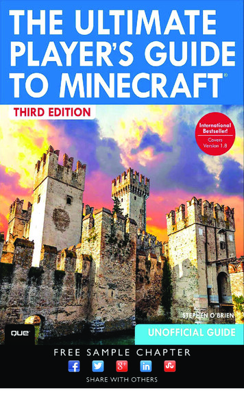The Ultimate Player's Guide To Minecraft - Pearsoncmg 