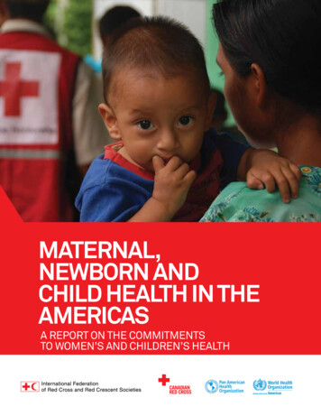 Maternal, Newborn And Child Health In The Americas