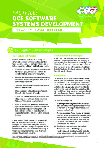 Factfile: Gce Software Systems Development - Ccea