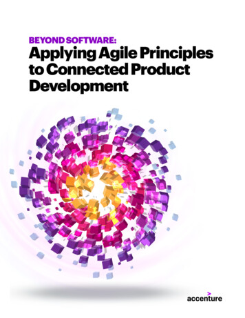 Applying Agile Principles To Connected Products Accenture