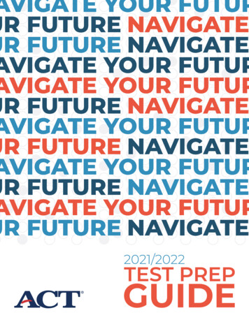 2021/2022 Test Prep Guide - ACT