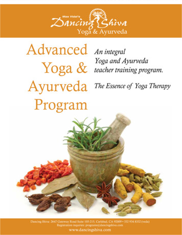 300 Hour Advanced Yoga & Ayurveda Training Program