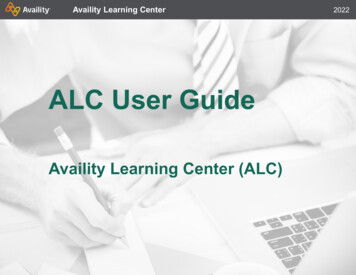 ALC User Guide - Availity