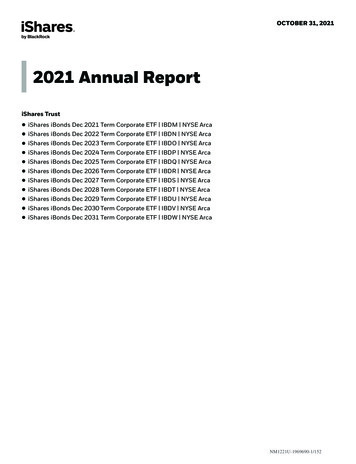 2021 Annual Report - IShares