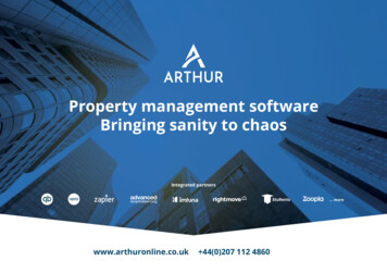 Property Management Software Bringing Sanity To Chaos - Arthur Online