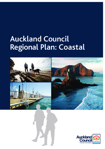 Auckland Council Regional Plan Coastal