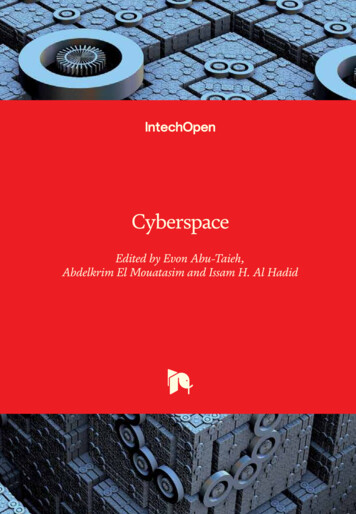 Cyberspace - IntechOpen
