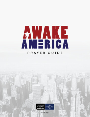 PRAYER GUIDE - Leading The Way With Dr. Michael Youssef