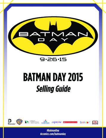 BATMAN DAY 2015 - DCComics 