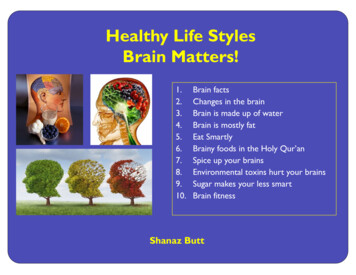 Healthy Life Styles Brain Matters! - WordPress 