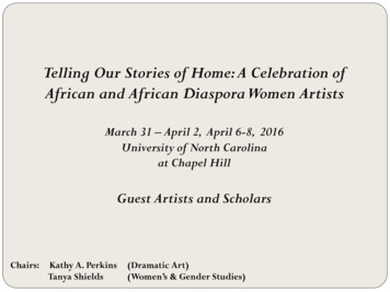 Telling Our Stories Of Home: A Celebration Of African And .